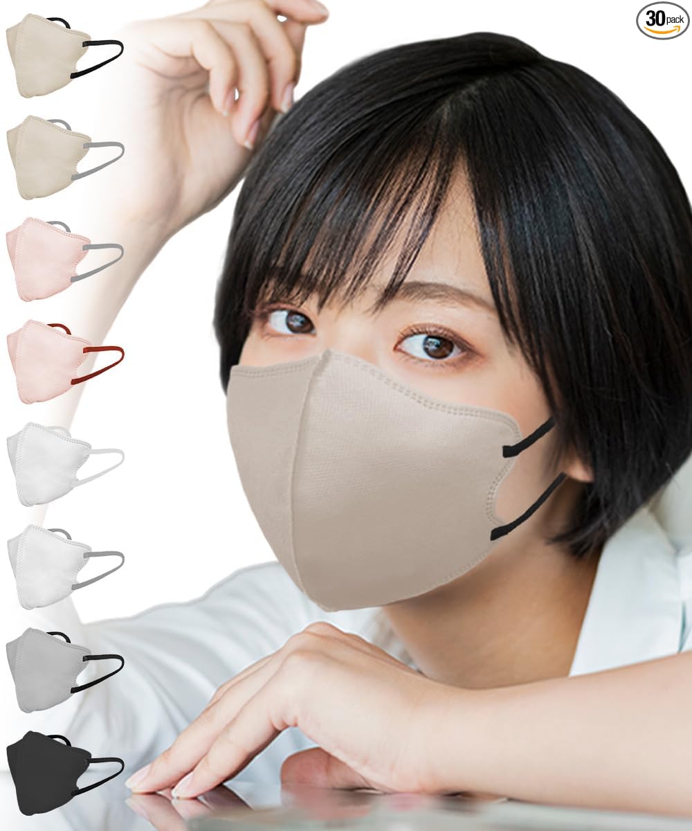 [ＴＪ ＴＲＡＤ　ＪＡＰＡＮ] 息がしやすいマスク 日本製 立体 通気性 マスク 不織布 立体マスク