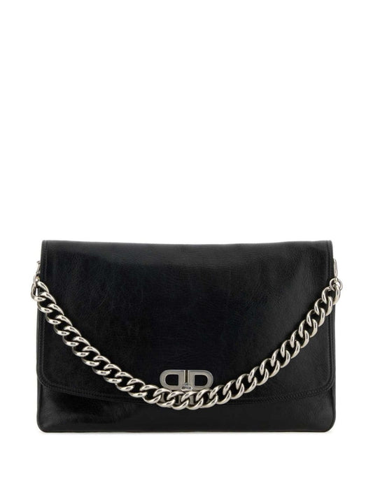 Balenciaga バレンシアガBBソフトラージレザーハンドバッグ - Image 1