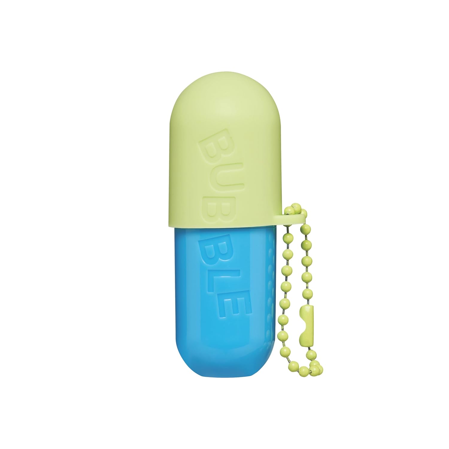 Bubble Skincare Mint Message Tell All - Bálsamo labial hidratante con dije de llavero, bálsamo labial antiadherente e hidratante para labios secos, vegano y libre de crueldad (0.17 fl oz)