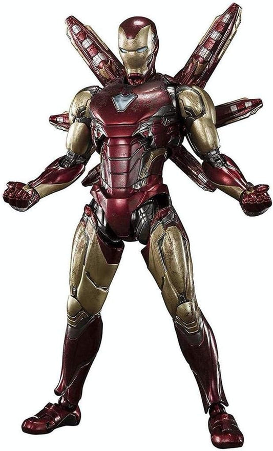 S.H. Figuarts Avengers Iron Man Mark 85 - FINAL BATTLE EDITION - Approx. 6.3 inches (160 mm), ABS & PVC & Die Cast Pre-painted Action Figure