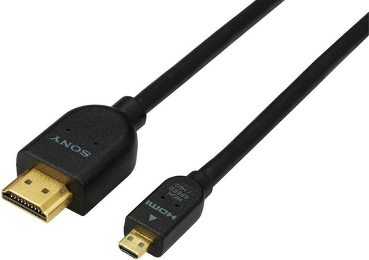 ソニー HDMIケーブル 1.0m マイクロ端子用 DLC-HEU10A