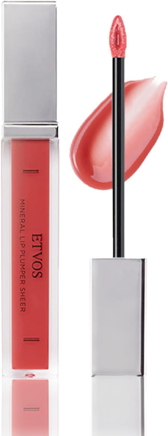 ETVOS Mineral Lip Plumper Sheer 6.7g Clear Soap Off #Candy Orange