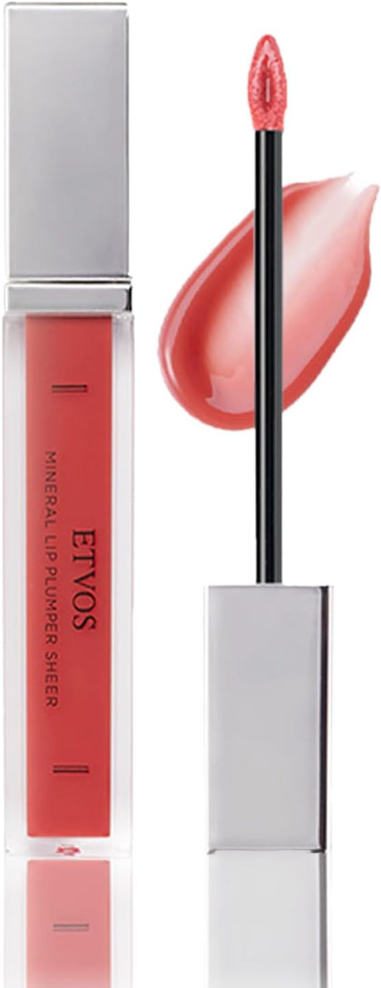 ETVOS Mineral Lip Plumper Sheer 6.7g Clear Soap Off #Candy Orange