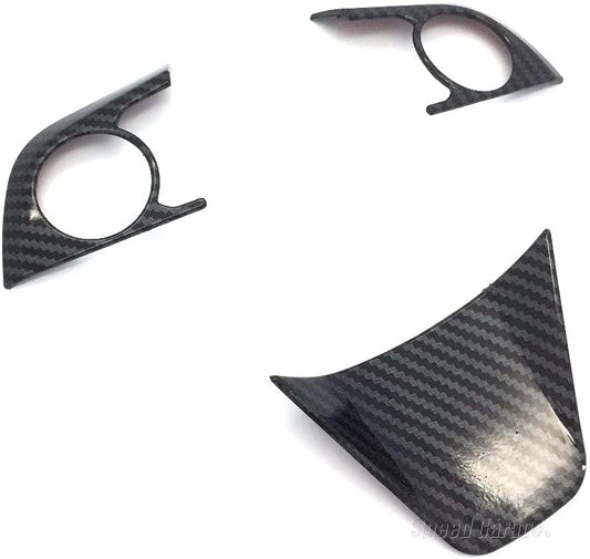 Speed Garage Toyota Camry 70 Series Steering Handle Garnish Cover Panel Frame Carbon Style for TOYOTA CAMRY Interior Interior Dress Up Custom Parts