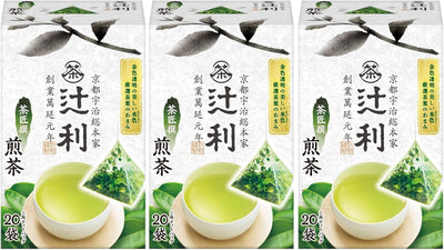 Tsujiri Chashosen Sencha Tea 20 Pages x 3 Boxes