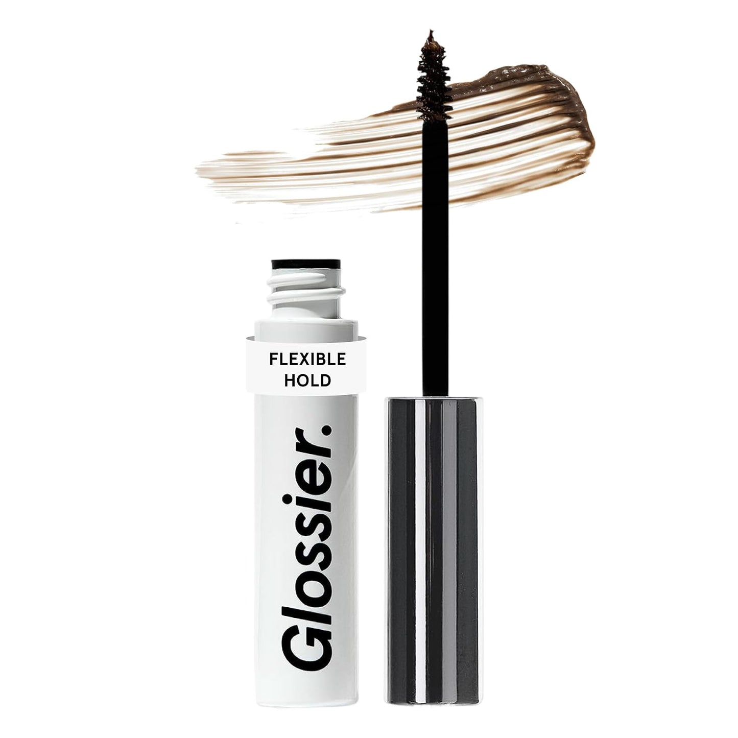 Glossier Boy Brow, Brown Eyebrow Gel & Volumizing Pomade - Creamy Tinted Brow Gel, Defines, Conditions & Thickens - Flexible Hold, No Stiffness, Beeswax & Hyaluronic Acid - Dermatologist Tested