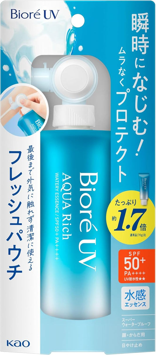 Bioré Bioré UV Aqua Rich Watery Essence Fresh Pouch 120g Sunscreen SPF50