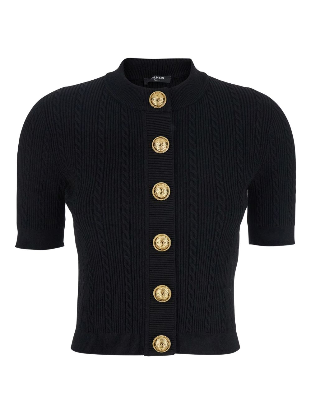 Balmain バルメインクルネックカーディガン - Image 1