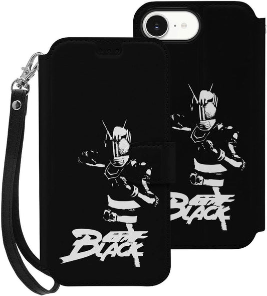 iPhone 16 E用ケース 手帳型 仮面ライダー アイフォン16用ケース 財布型 カード収納 おしゃれ スマホケース 携帯ケース スタンド機能