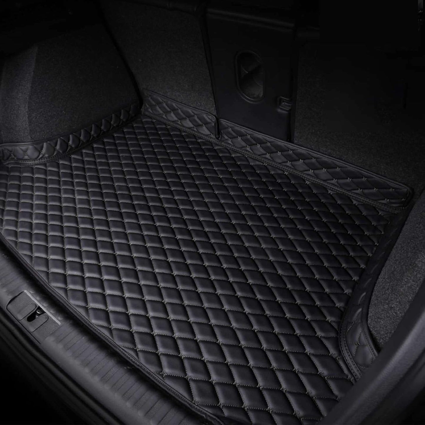 Compatible Toyota Camry AX70 Series H29.7 - Current Trunk Mat, 3D Cargo Mat, Designed for Vehicles, Luggage Mat, XPE, Leather Material, Car Trunk Floor Mat, Scratch Resistant, Custom Cargo Mat,
