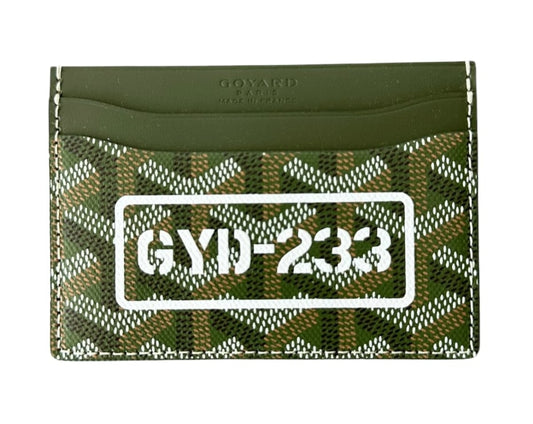 GOYARD SAINT SULPICE 'KHAKI' CARD HOLDER