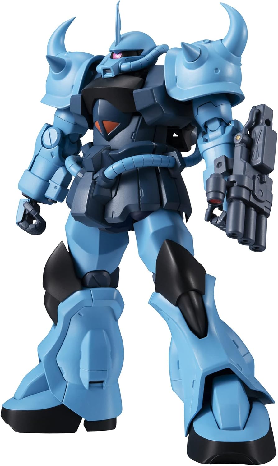 BANDAI SPIRITS BAS63455 ROBOT Spirits Mobile Suit Gundam 08th MS Platoon Side MS MS-07B-3 Gouf Custom Version, A.N.I.M.E. Approx. 4.9 inches (125 mm), PVC & ABS, Painted Action Figure