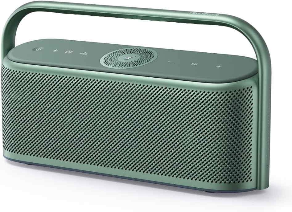Anker Soundcore Motion X600 Bluetooth Speaker (Spatial Audio/High-Resolution Sound Source Playback/50W Output/IPX7 Waterproof Standard/Up to 12 Hours Playback/Pro Equalizer Function/AUX Compatible
