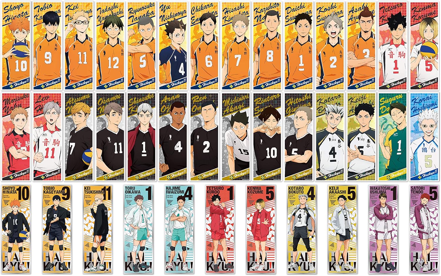 ENSKY Haikyuu!! To The Top Long Sticker Box Item