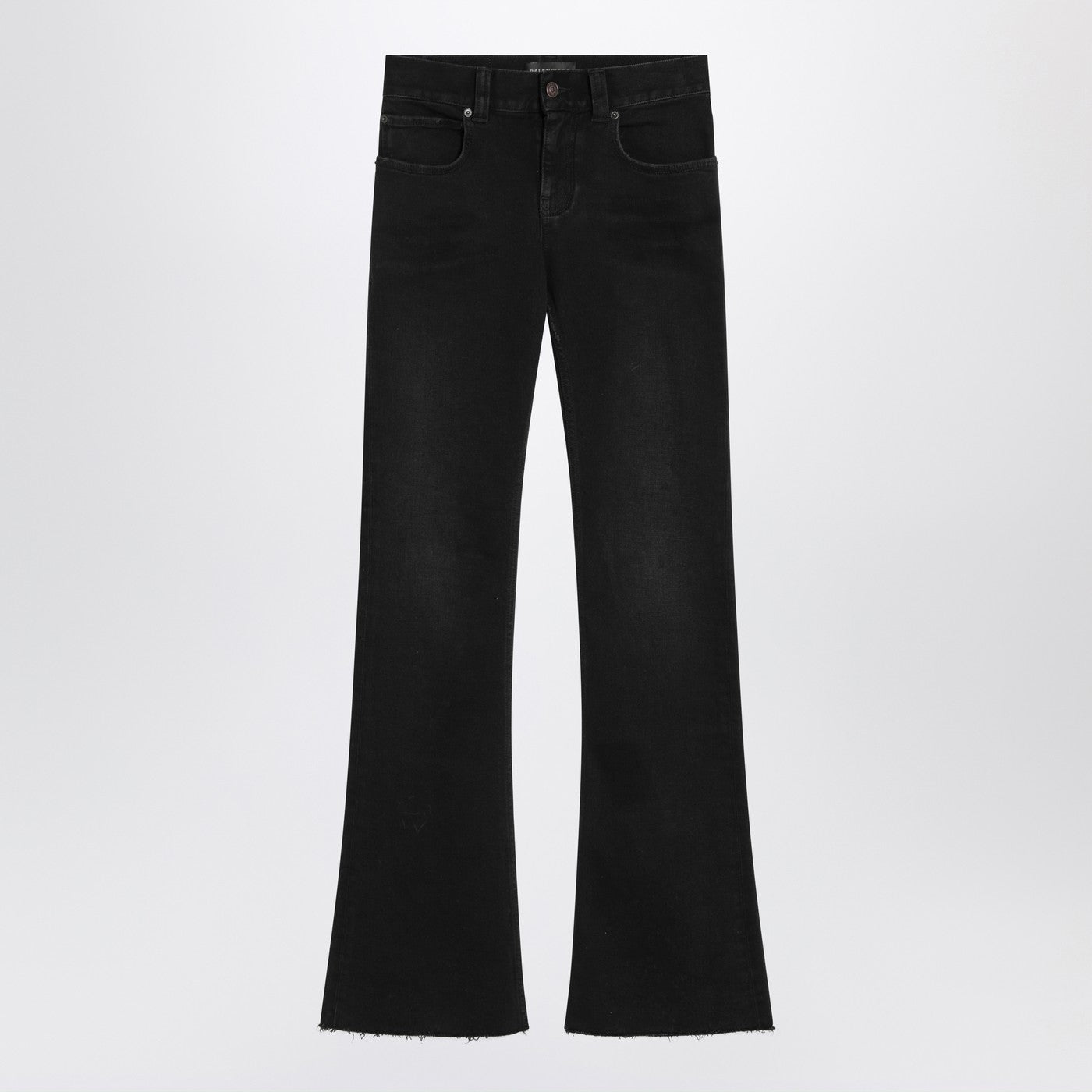 Balenciaga バレンシアガブラックブートカットスリムフィットデニムズボン - Image 1