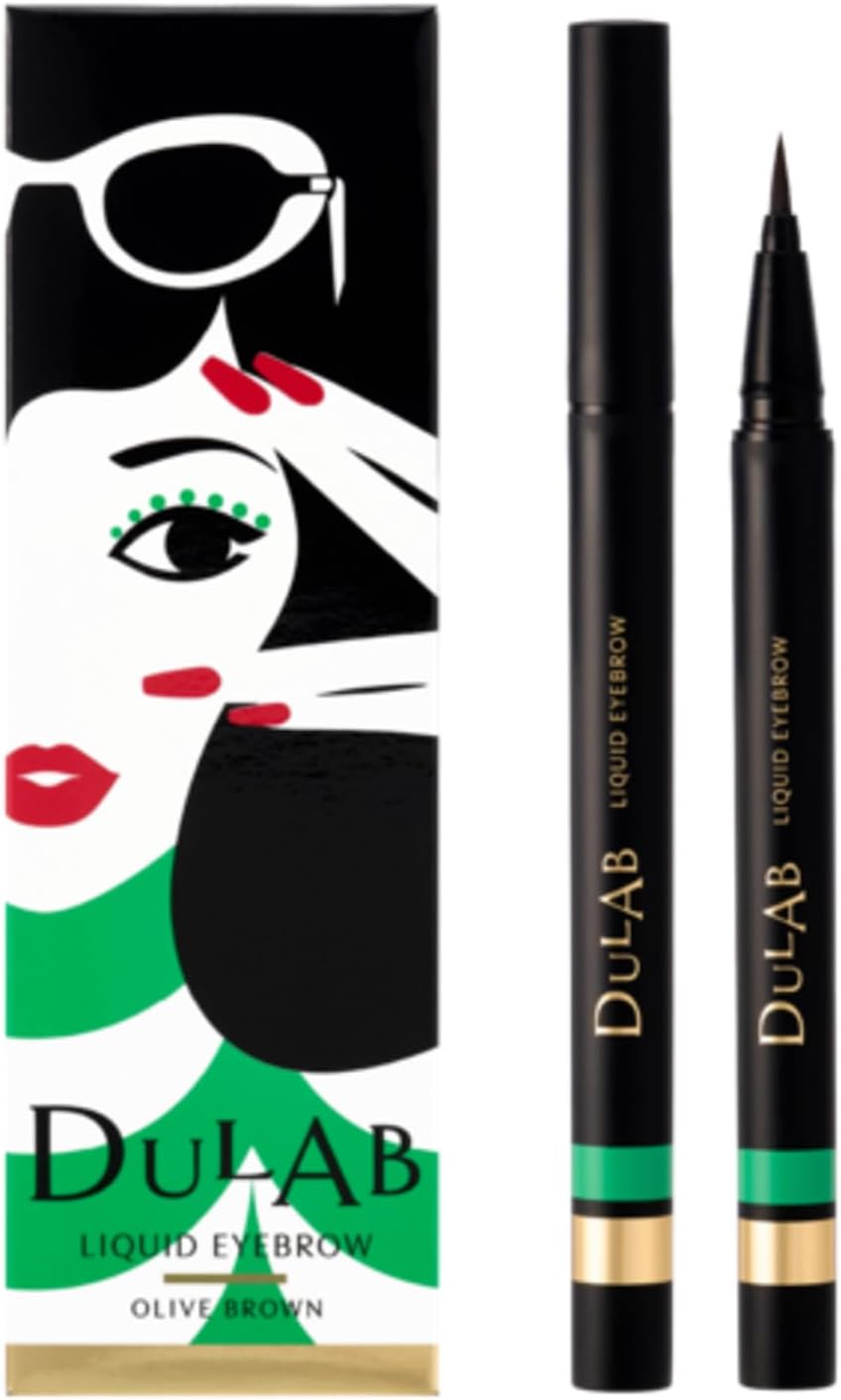 Eyebrow Beauty Supervision DULAB Liquid Eyebrow Never Fall Off Cosmetics Fade Easy to Draw Removable Tattoo Eyebrow Waterproof Brush Type Permanent Makeup Eyebrow Beauty Ingredients Formulated Long