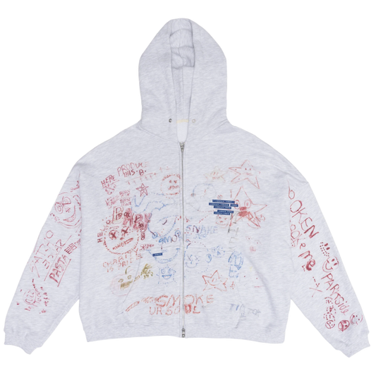 PALY 'JOSHUA TREE' DOUBLE ZIP HOODIE