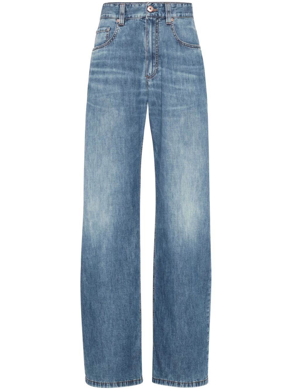 Brunello Cucinelli Denim Cotton Jeans - Image 1