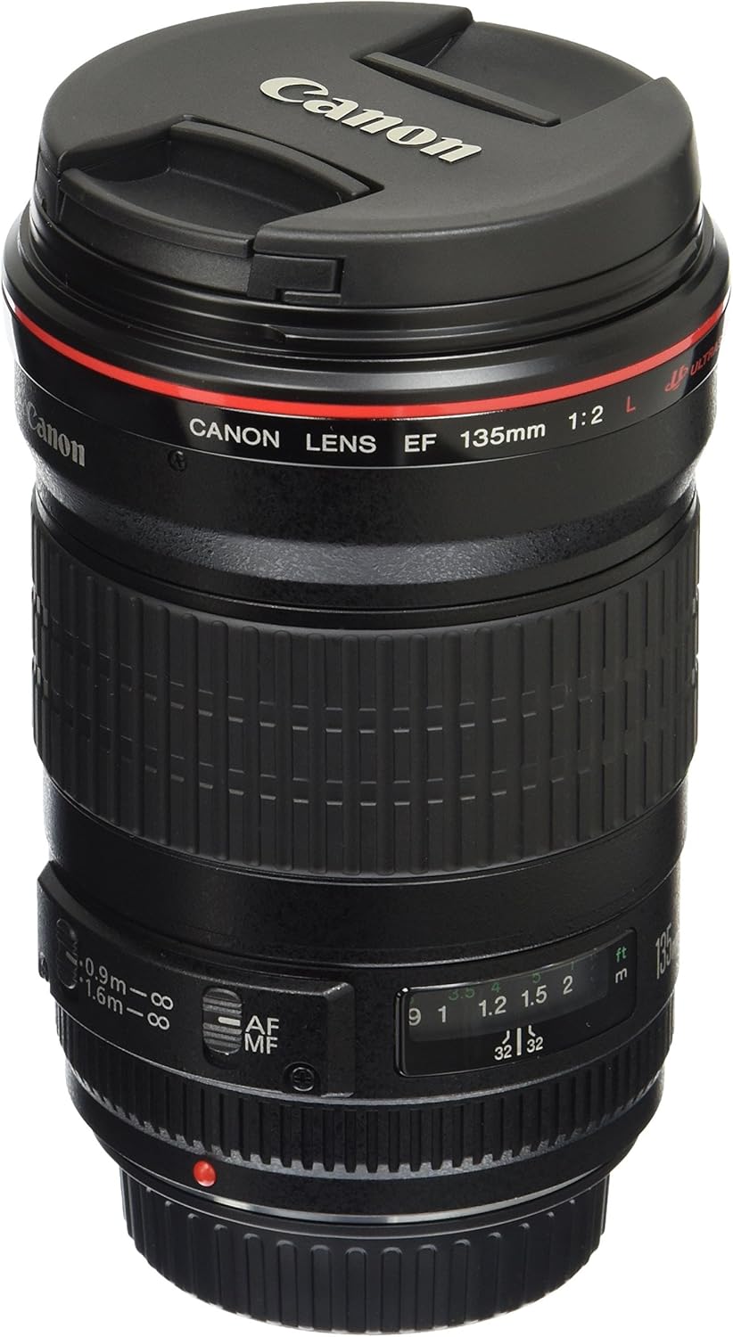 Canon EF 135mm f/2l USM Lens for Canon SLR Cameras - Fixed (Certified Refurbished)