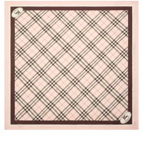BURBERRY Knight pattern silk scarf - Image 1