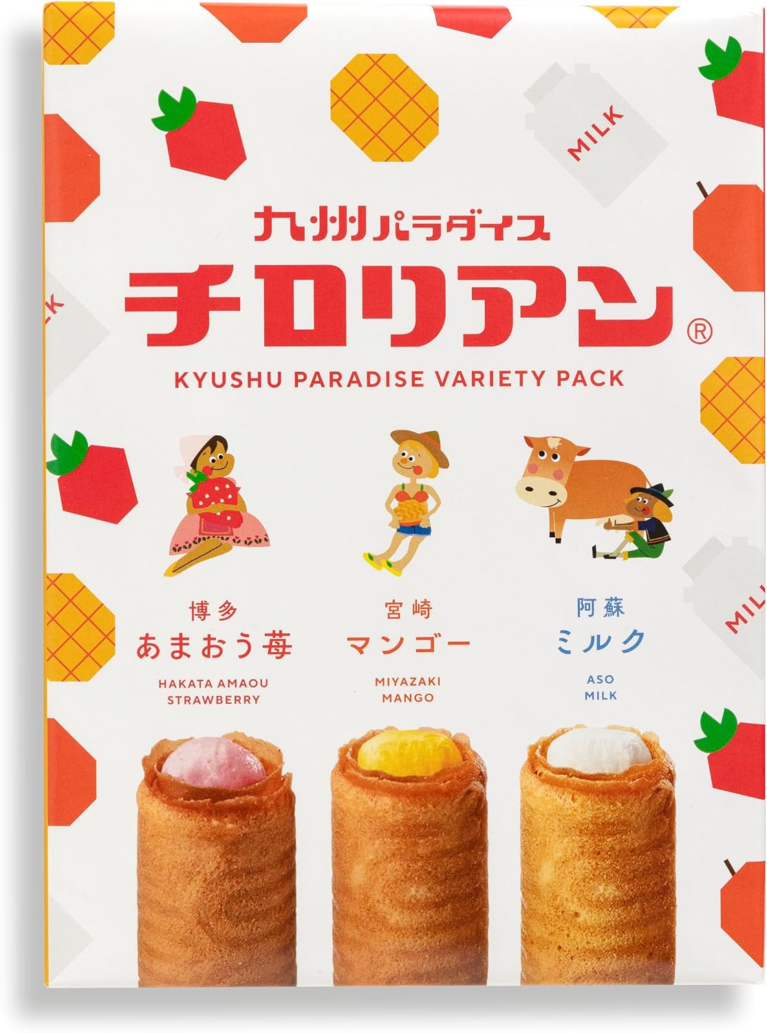 Tirorean Kyushu Paradise, Pack of 18