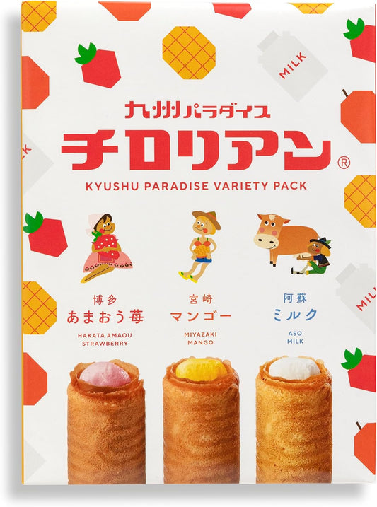 Tirorean Kyushu Paradise, Pack of 18