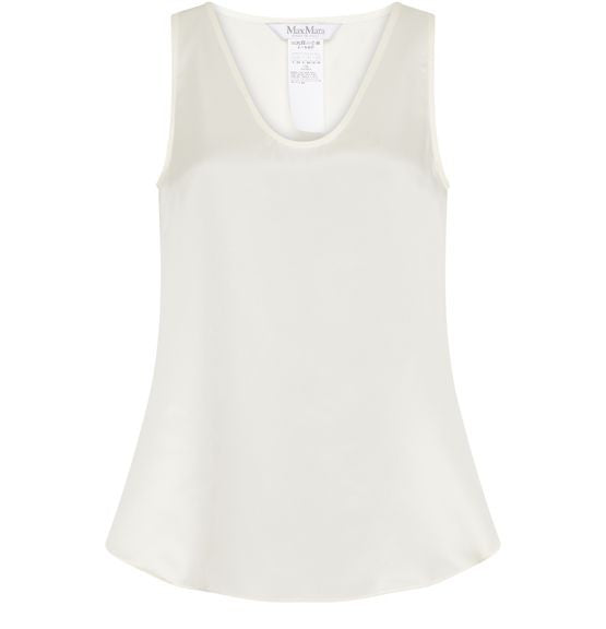 MAX MARA Filly サテン トップス - Image 1
