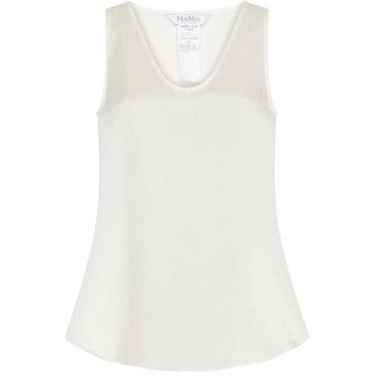 MAX MARA Filly サテン トップス - Image 1