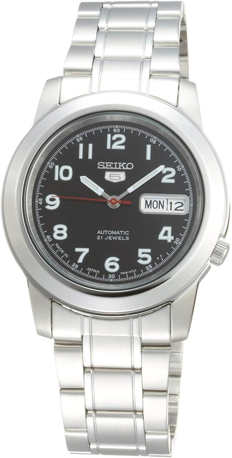 Seiko SNKK35J1 Automatic Watch 5 Men's Automatic Watch, Bracelet Type