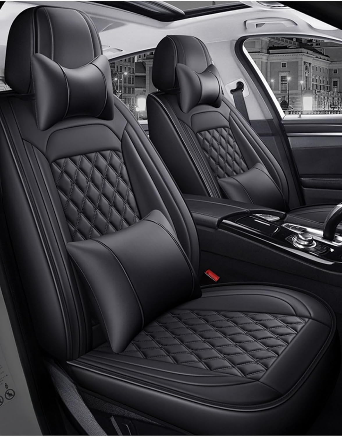 Toyota Camry Camry 50 Series 70 Series Car Seat Covers, Waterproof, All Weather Resistant, Stain Resistant, Easy Installation, Abrasion Resistant, Breathable Nappa Leather Material, Anti-Slip