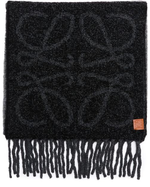 LOEWE Anagram scarf in alpaca and wool - Image 1