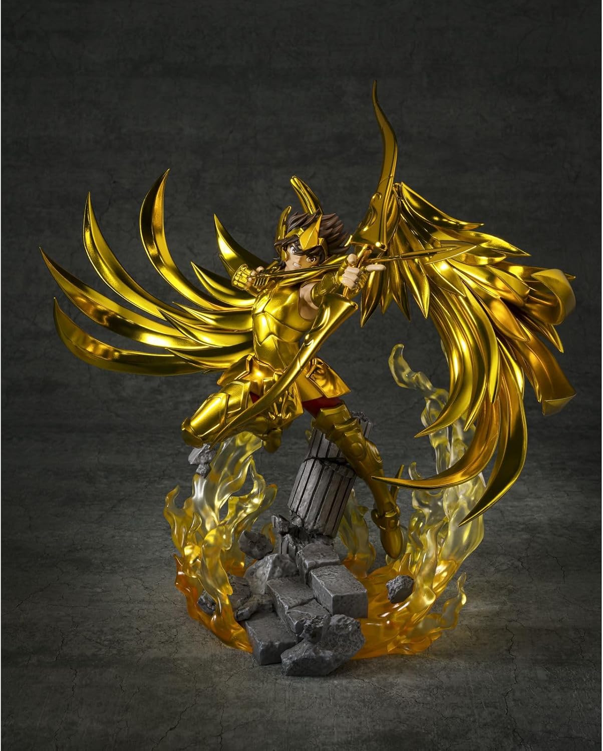 Figuarts Zero Touche Métallique Saint Seiya, Sagittarius Seiya, Approx. 9.8 inches (250 mm), PVC & ABS, Pre-painted Complete Figure