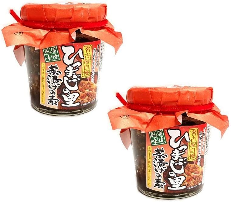 Nagoya Specialty [Set of 2] Hitsumabushi Chazuke Rice Chazuke in Bottle, 7.4 oz (210 g) (Nagoya Souvenirs)