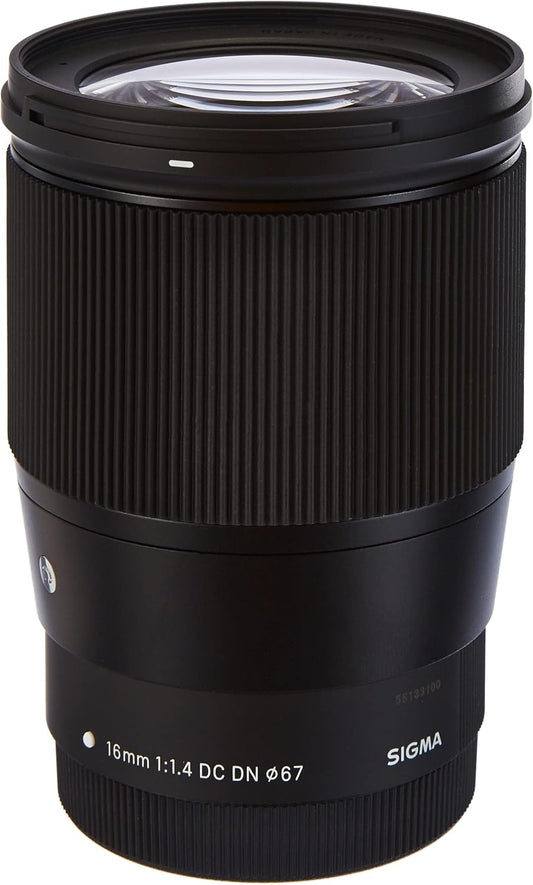 Sigma Canon EF-M Mount Lens 16mm F1.4 DC DN Single Focus Wide Angle APS-C Contemporary Mirrorless Only