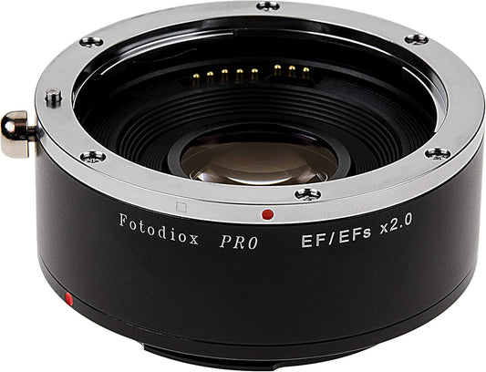 Fotodiox プロオートフォーカス2倍率テレコンバーター - AFダブラーx2.0 Canon EOS EF EF-Sカメラ & レンズ (APS-C & フルフレーム)用