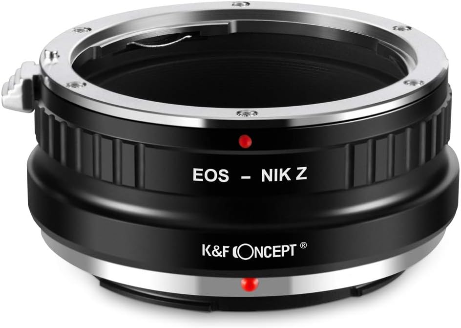 K&F Concept Manufacturer Direct Store Mount Adapter for Canon EOS Lens to Nikon Z Camera Canon EF-Nikon Z Mount Conversion Ring zf z8 Infinite Realization High Precision