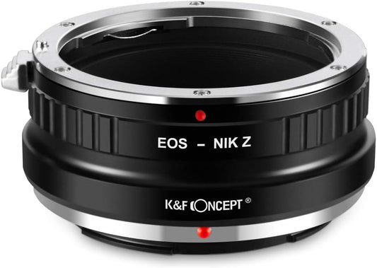 K&F Concept Manufacturer Direct Store Mount Adapter for Canon EOS Lens to Nikon Z Camera Canon EF-Nikon Z Mount Conversion Ring zf z8 Infinite Realization High Precision