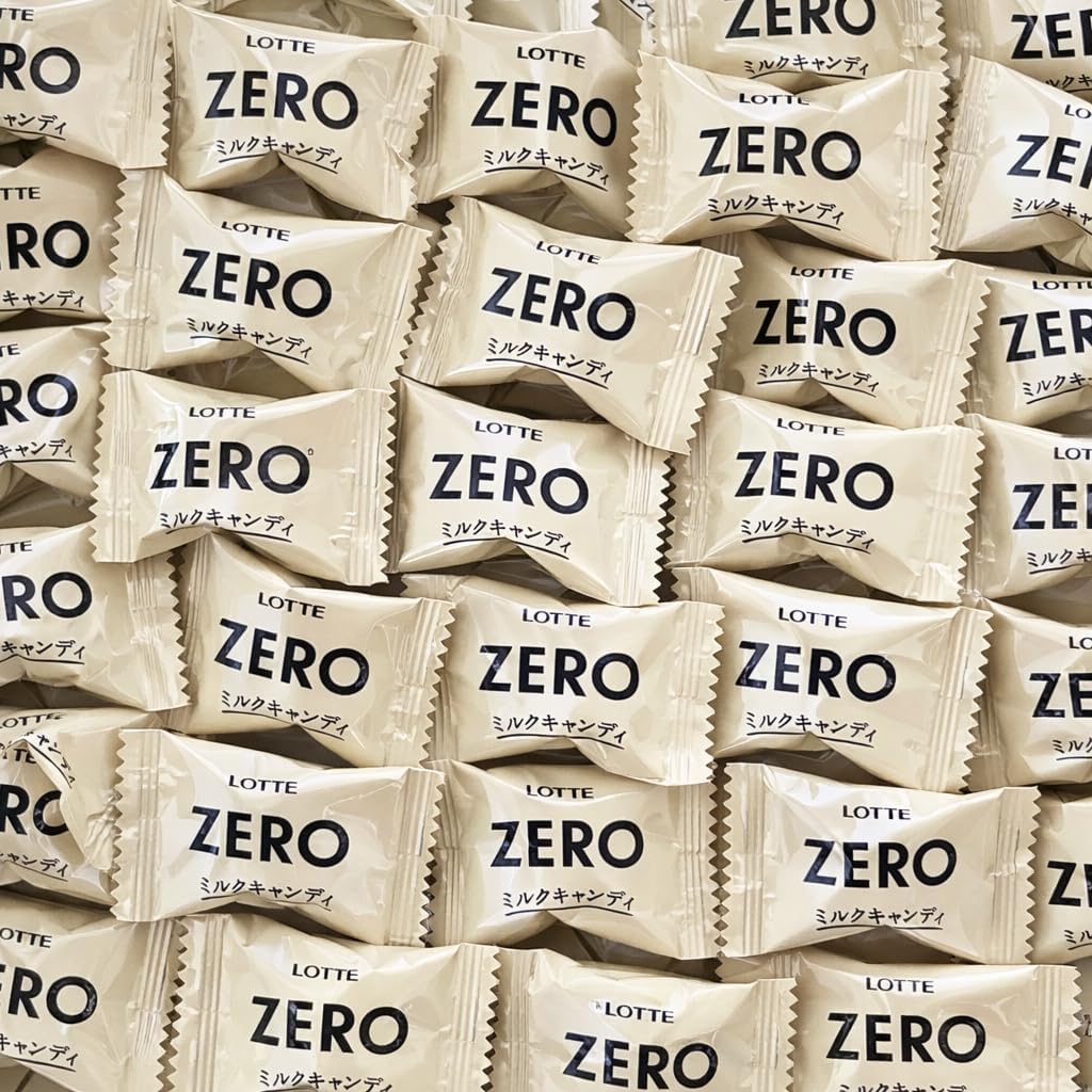 Zero Milk Candy, 60 Capsules, 7.1 oz (200 g), Approx. 60 Capsules, Commercial Use, Bulk Purchase