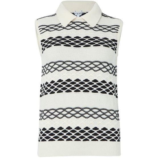 LOEWE Sleeveless cotton sweater - Image 1