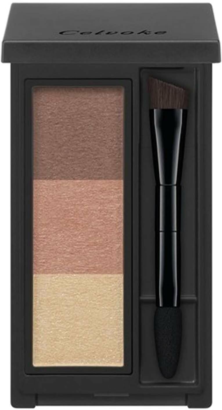 Celvoke(セルヴォーク) インディケイト アイブロウパウダー 02 ピンクブラウン アイブロウ ブラシ付き