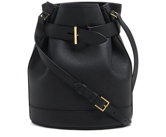 TOM FORD グレインレザー ミディアム バケットバッグ - Image 1