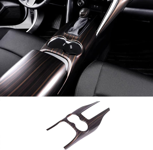ZUNEIGUNG Toyota Harrier 80 Series Compatible Parts, Accessories, Console Panel, Shift Panel Cover, Fits New Toyota Harrier Design, Interior Parts, Accessories, ABS Resin 1 Piece (Wood Grain Texture)