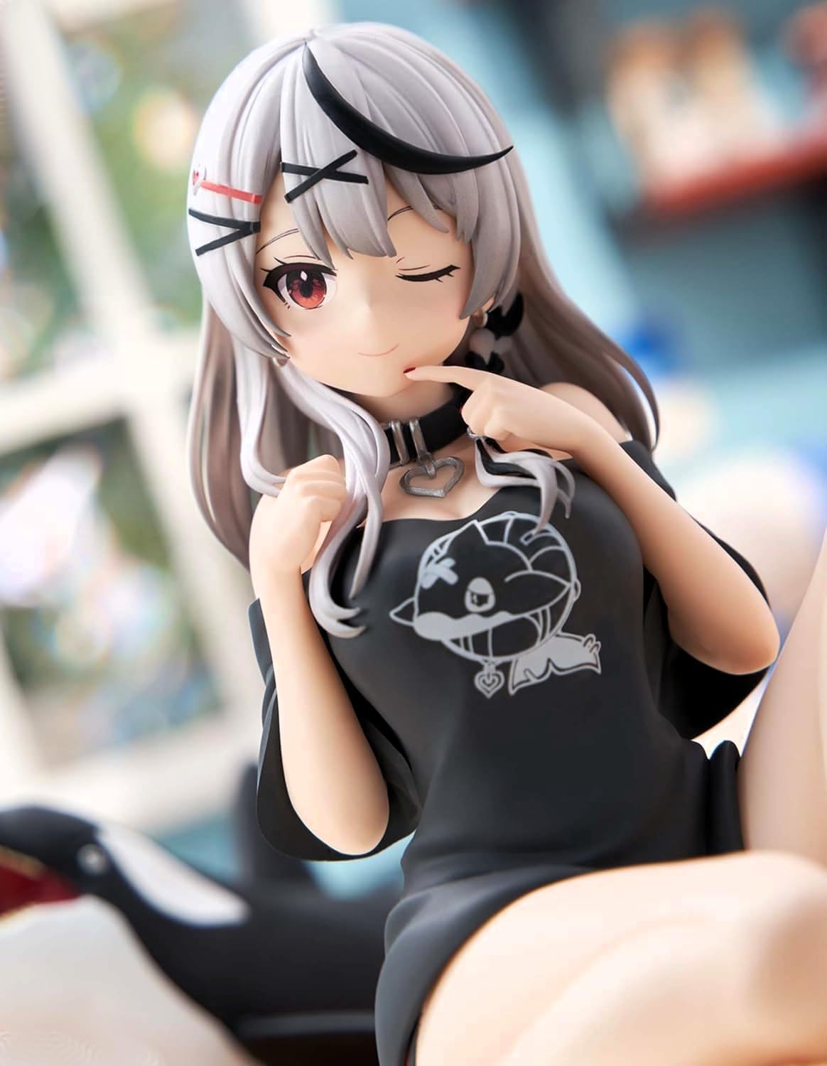 Sakashasha Kuroe Holo Live Figure #holo'live IF Relax Time Approx. 4.7 inches (12 cm) [All 1 Type] Official Merchandise