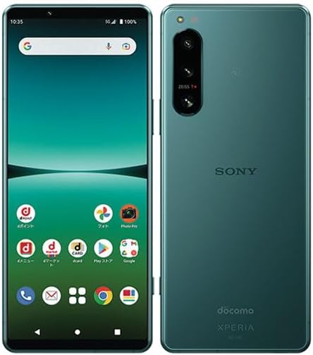 (Refurbished) Sony Xperia 5 IV OS Type: Android 12 and above, Sale Period: Fall 2022 Model, Screen Size: 6.1 inches, Internal Memory: ROM 128 GB RAM, 8 GB, Battery Capacity: 5,000 mAh (SO-54C (docomo