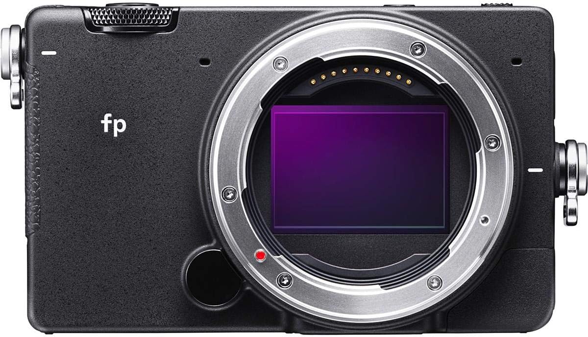SIGMA Full Size Mirrorless Digital Camera fp (Camera Only, Lens Sold Separately).