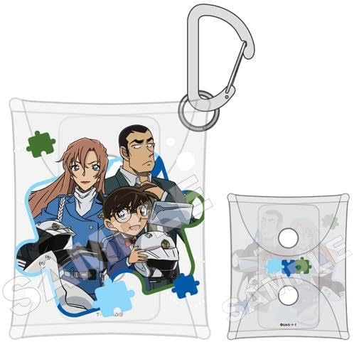 Marimo Craft Detective Conan Clear Multi Case SS MCN-690 MCN-690 Clear Pouch Accessory Case Mini Pouch Storage Case Cosmetic Pouch Anime Goods Character Miscellaneous Goods Presentation Gift Approx. W