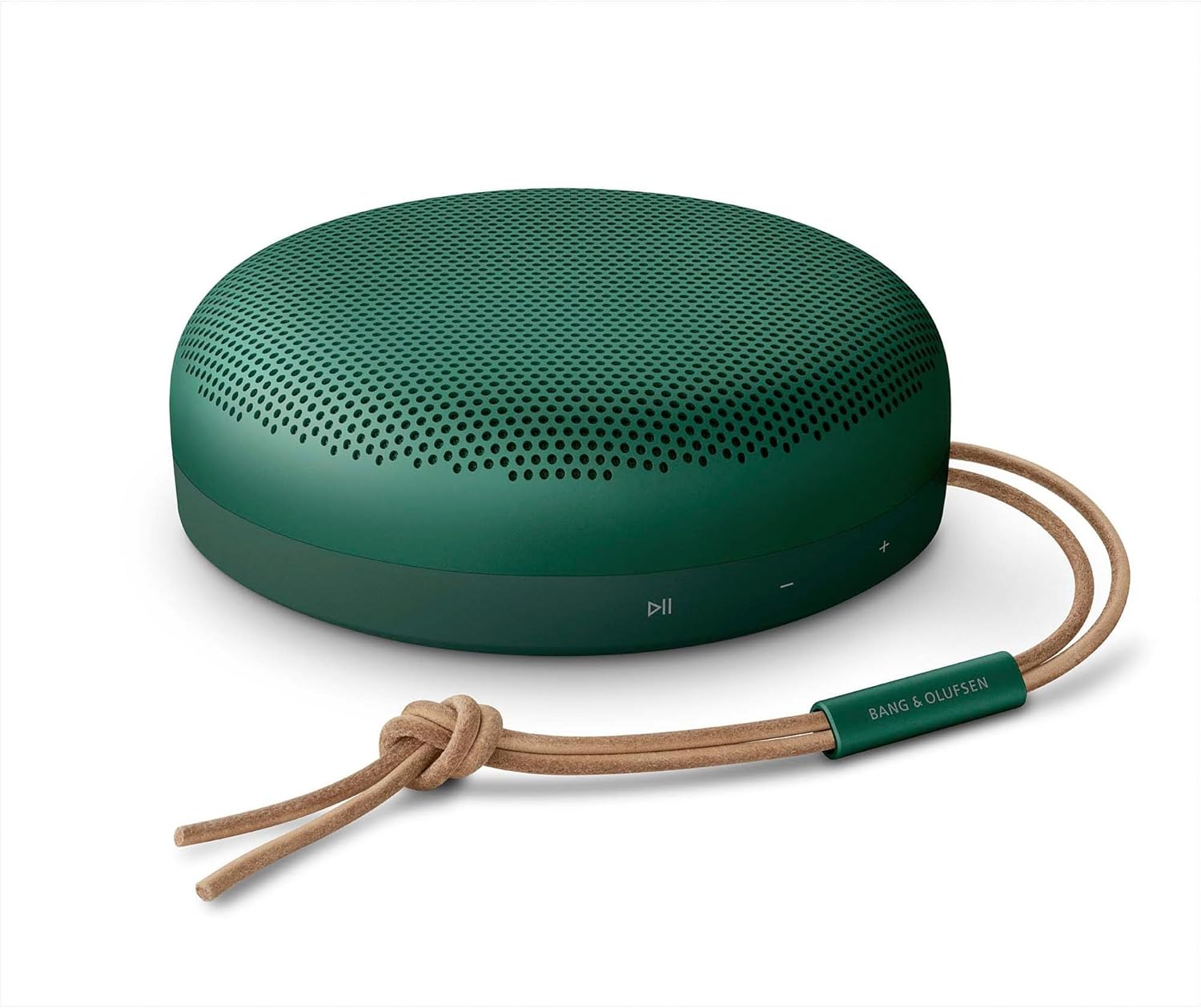Bang & Olufsen Portable Speaker Beosound A1 2nd Green Bluetooth Wireless IP67 Certified Waterproof Dustproof Video Conference 18 Hours Playtime