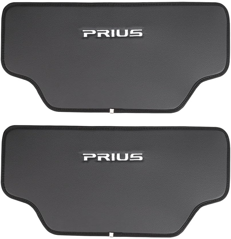 Toyota Prius 50 Series/Prius 60 Series Kick Guard, Seat Back Mat, Rear Seat Back Protector, Interior, Stain Prevention, Embroidered Logo, Scratch Protection