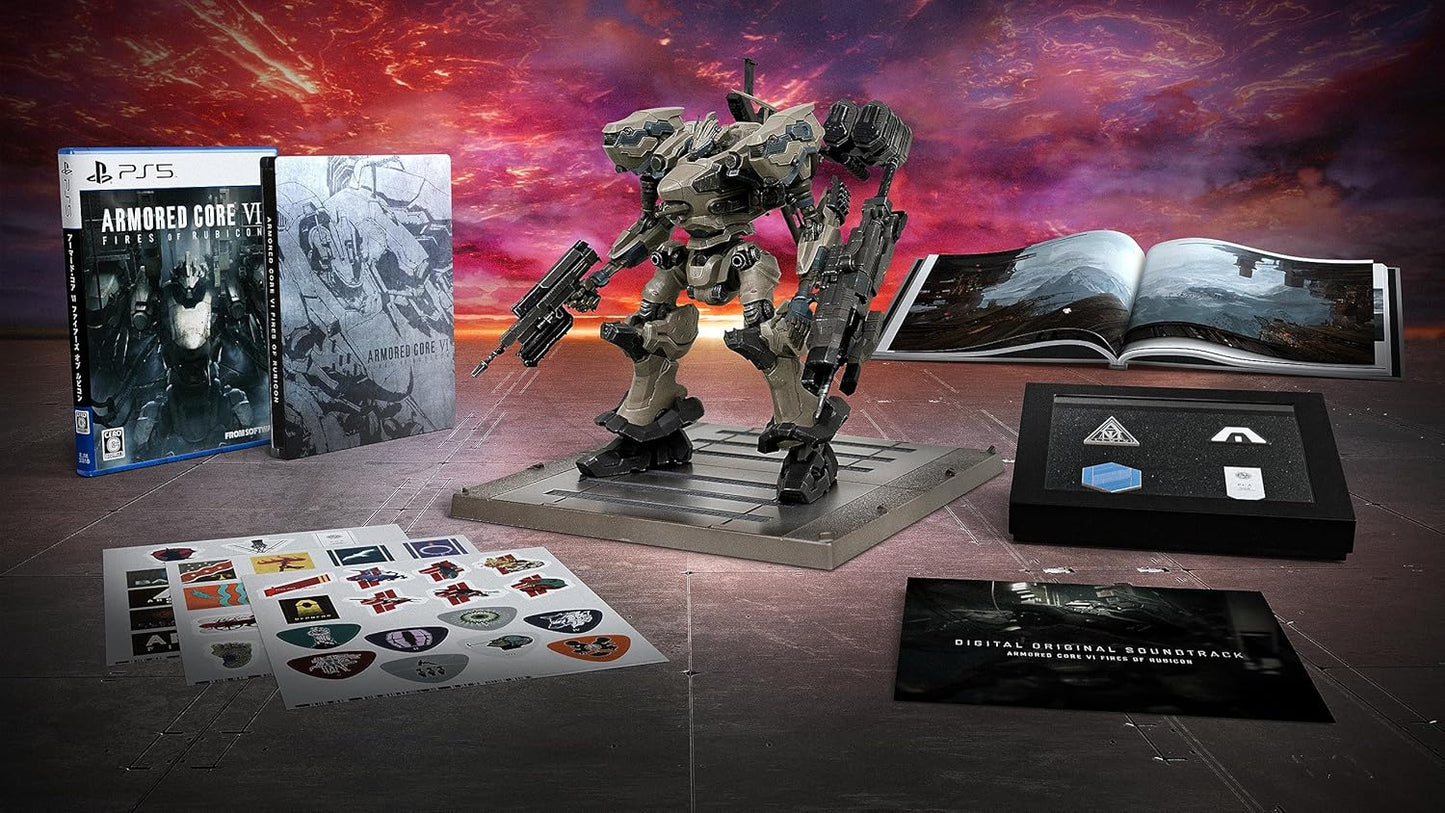 【PS5】ARMORED CORE Ⅵ FIRES OF RUBICON コレクターズエディション 【数量限定特典】MELANDER C3 G13 特別仕様「TENDERFOOT」 同梱