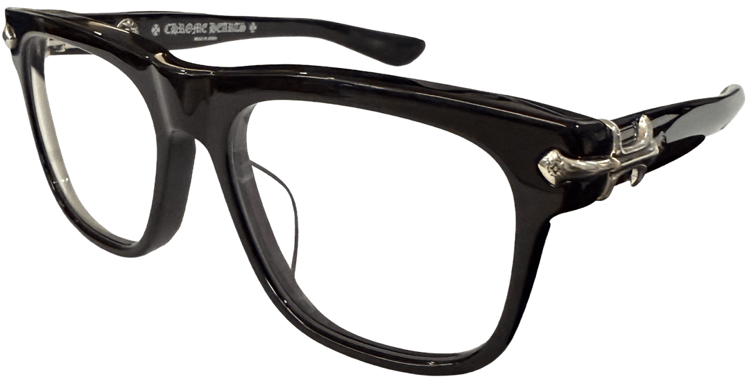 CHROME HEARTS 'SLIDN' BLACK GLASSES
